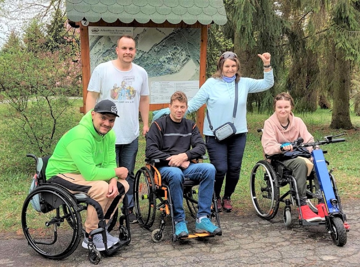 zdravotne znevýhodnení, arborétum, Zvolen