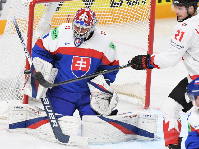 Lotyšsko MS2023 Hokej B Slovensko Kanada