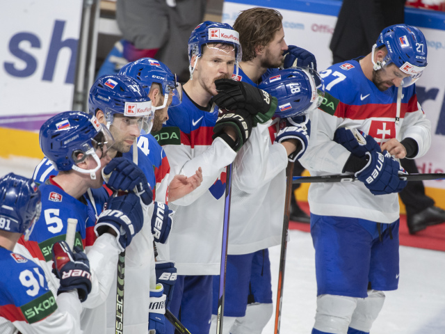 Lotyšsko MS2023 Hokej B Švajčiarsko Slovensko
