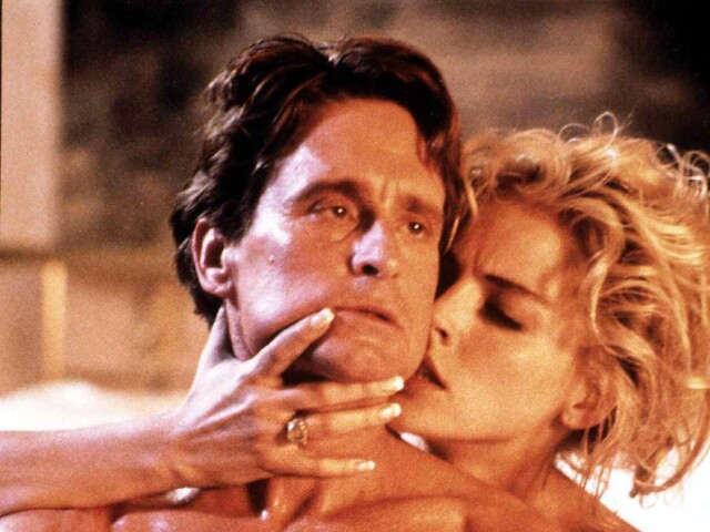 Michael Douglas a herečka Sharon Stone
