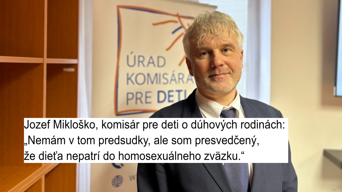 Homofób roka 2023, Jozef Mikloško
