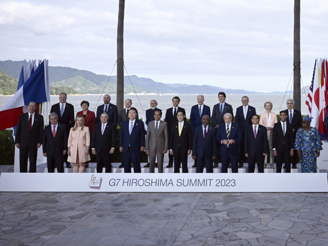 Japonsko summit G7 lídri stretnutie