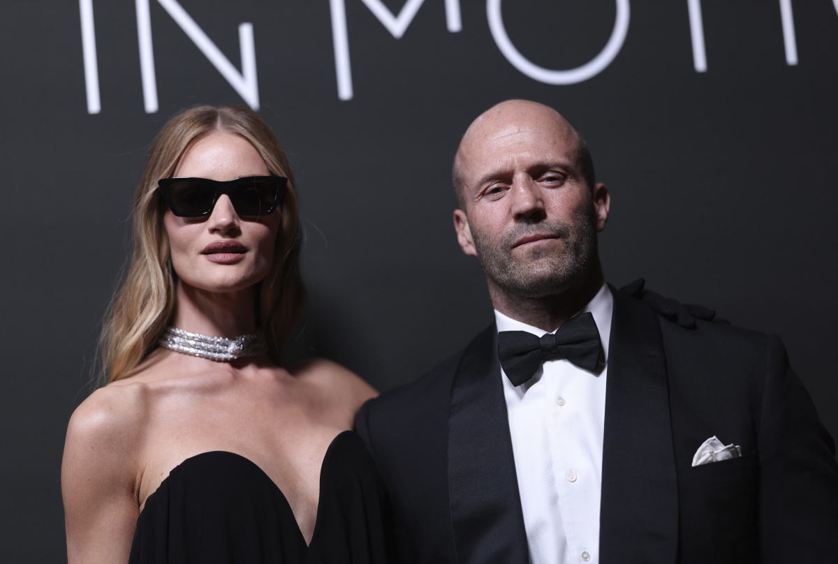 Rosie Huntington-Whiteley a jej partner Jason Statham