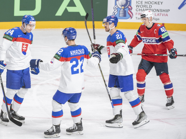 Lotyšsko MS2023 Hokej B Slovensko Nórsko