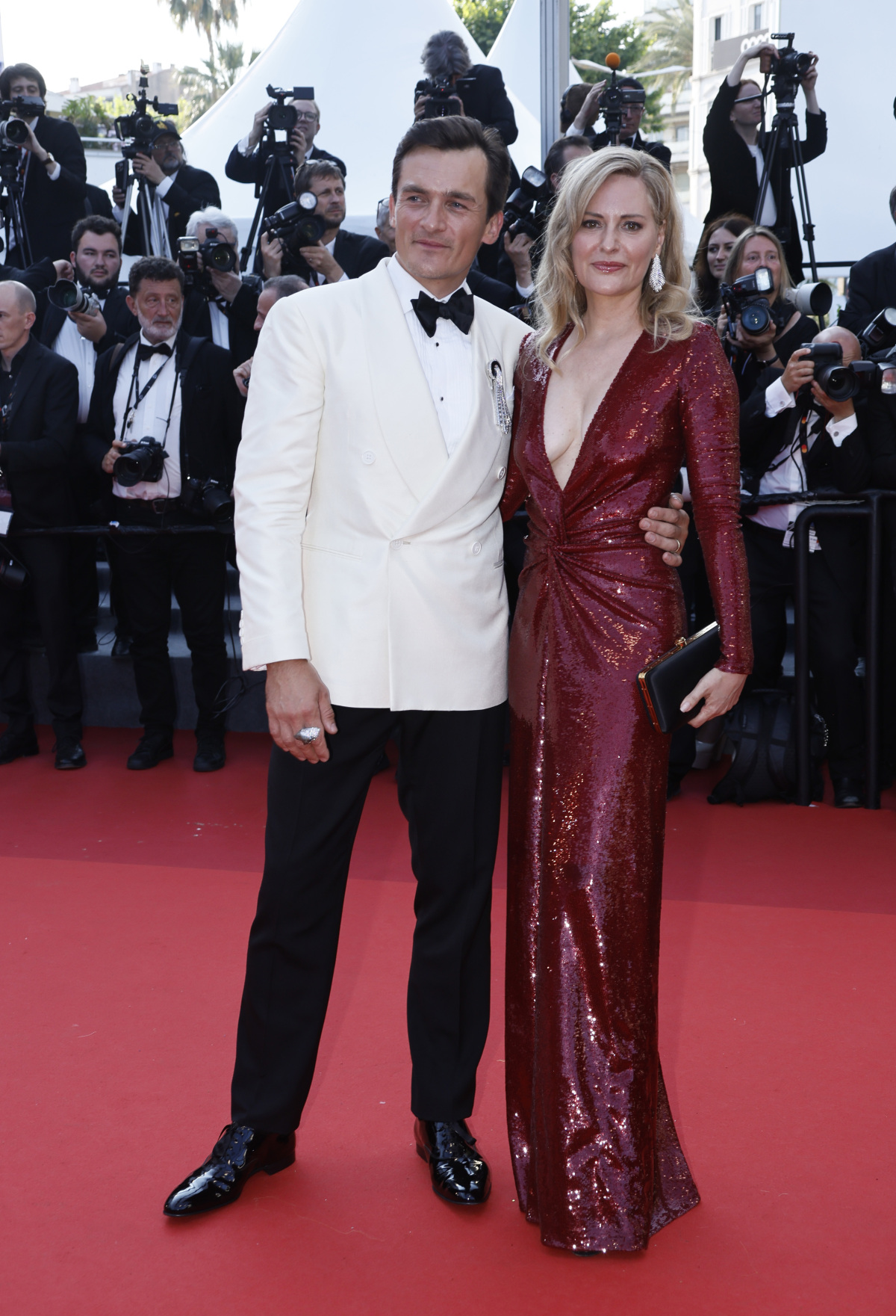 Rupert Friend a jeho partnerka Aimee Mullins