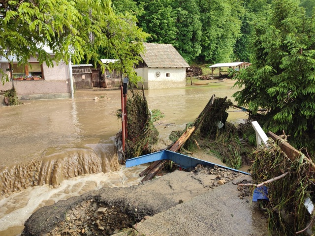 Kokava nad Rimavicou, Vlkovo, povodeň