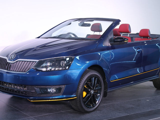 Škoda Rapid Cabriolet - študentský projekt India 2023