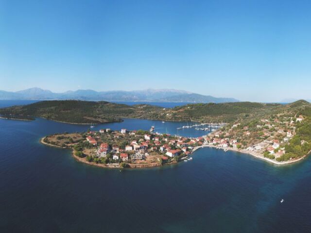 ostrov Trizonia, Grécko, Iónske more, dovolenka, cestovanie