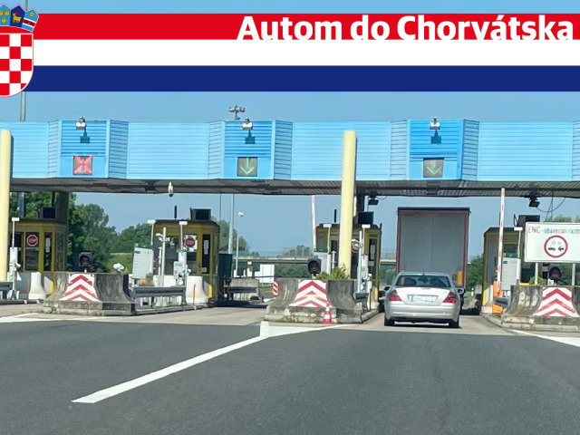 Chorvátsko - autom do Chorvátska 2023