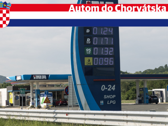 Chorvátsko - autom do Chorvátska 2023