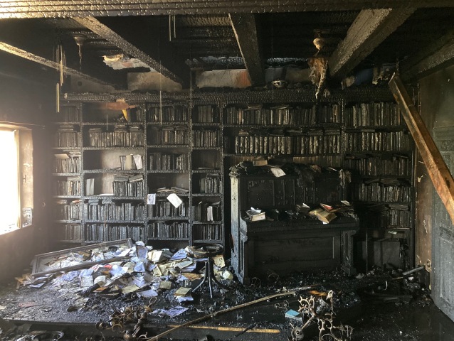 Eluzina Banska Stiavnica po poziari