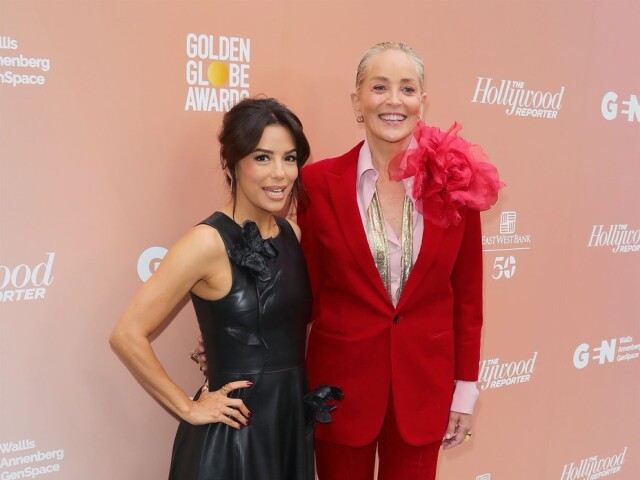 Eva Longoria a  Sharon Stone
