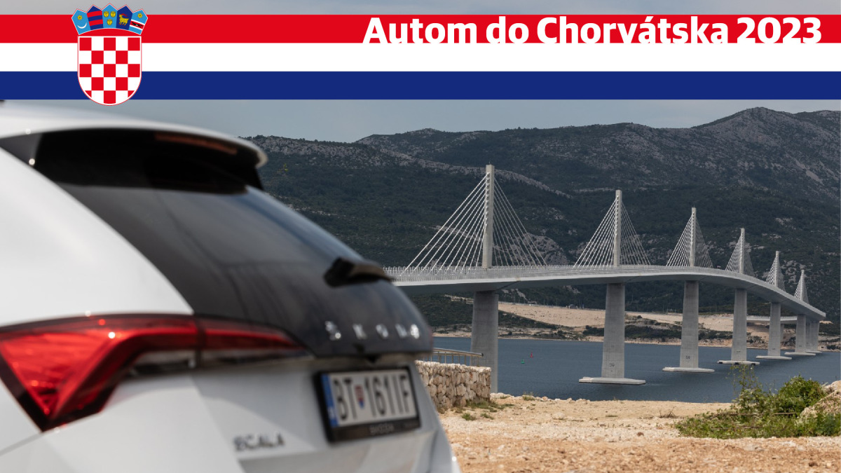 Chorvátsko - autom do Chorvátska 2023