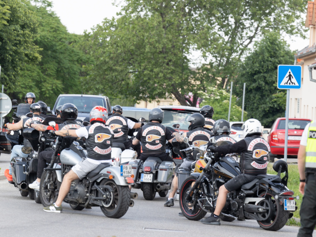 Čilistov, Šamorín, Motorky, Hells Angels