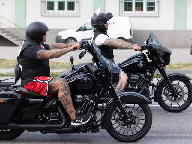 Čilistov, Šamorín, Motorky, Hells Angels