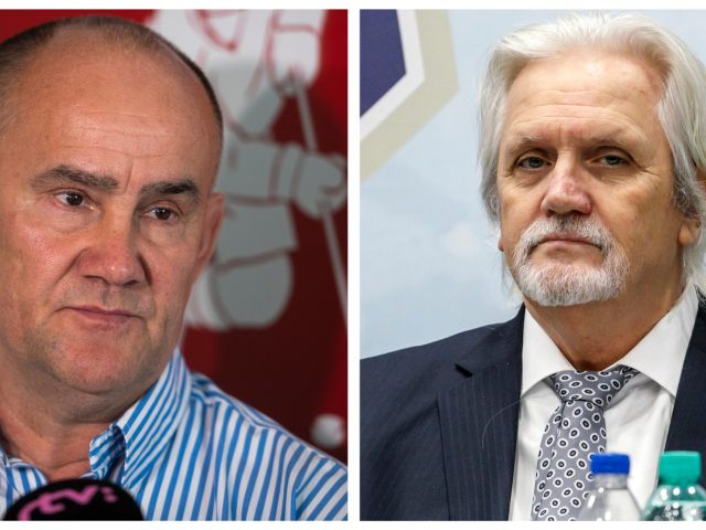 Miloš Radosa a Rudolf Hrubý
