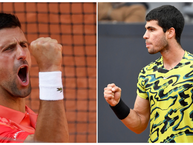 Novak Djokovic - Carlos Alcaraz semifinale Roland Garros
