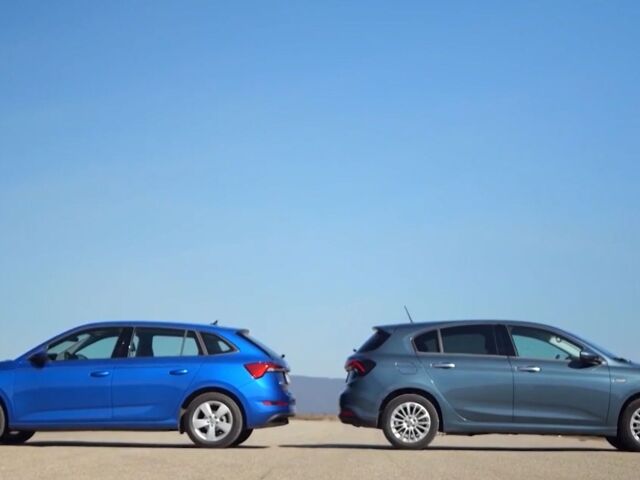 Fiat Tipo vs Škoda Scala