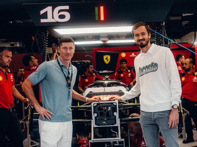 Lewandowski a Medvedev