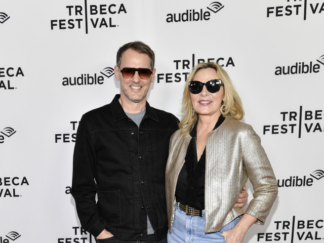 Kim Cattrall a jej partner Russell Thomas