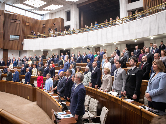 rokovanie, schôdza, programové vyhlásenie vlády, parlament, 94. schôdza