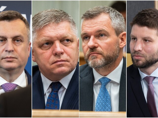 Fico, Šimečka, Pellegrini, Danko