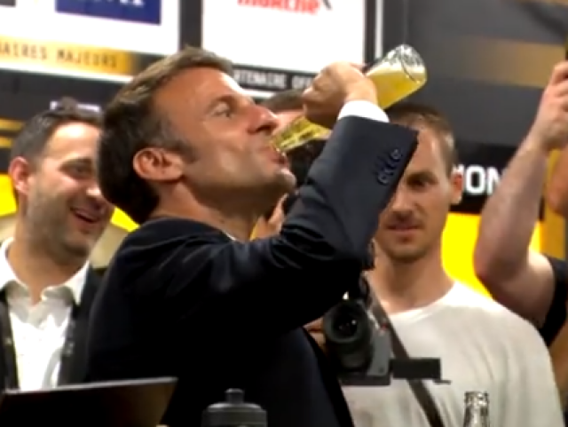 macron, pivo, maskulinita 