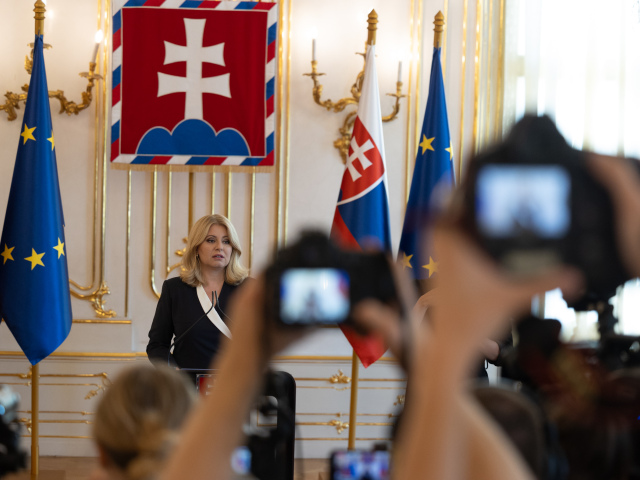 Zuzana Čaputová, oznámenie, kandidatúra, prezidentské voľby