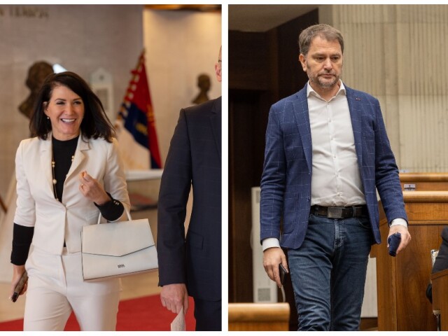 Matovič a Bittó Cigániková.
