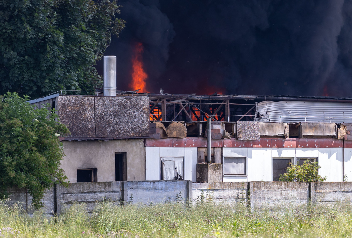 požiar rovinka