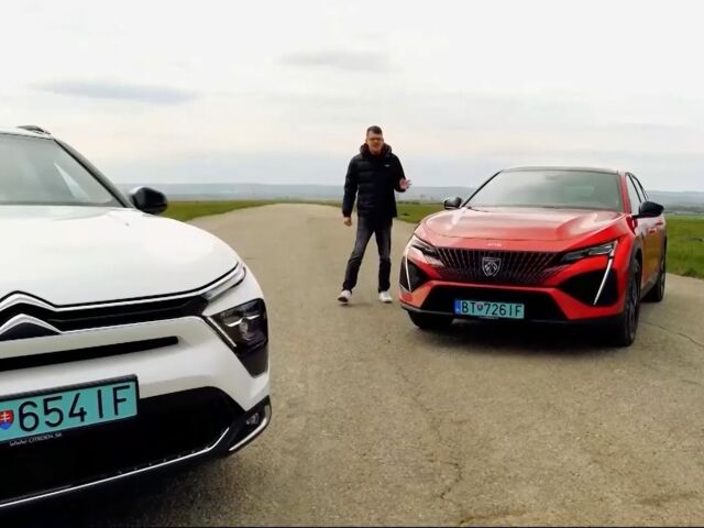 Citroën C5 X a Peugeot 408 - test TA3