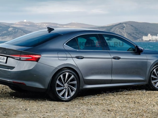 Škoda Superb - render 2023