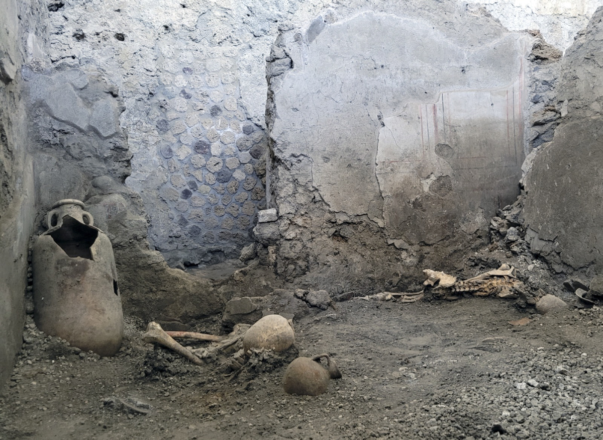 Pompeje, Taliansko, vykopávky, archeológovia