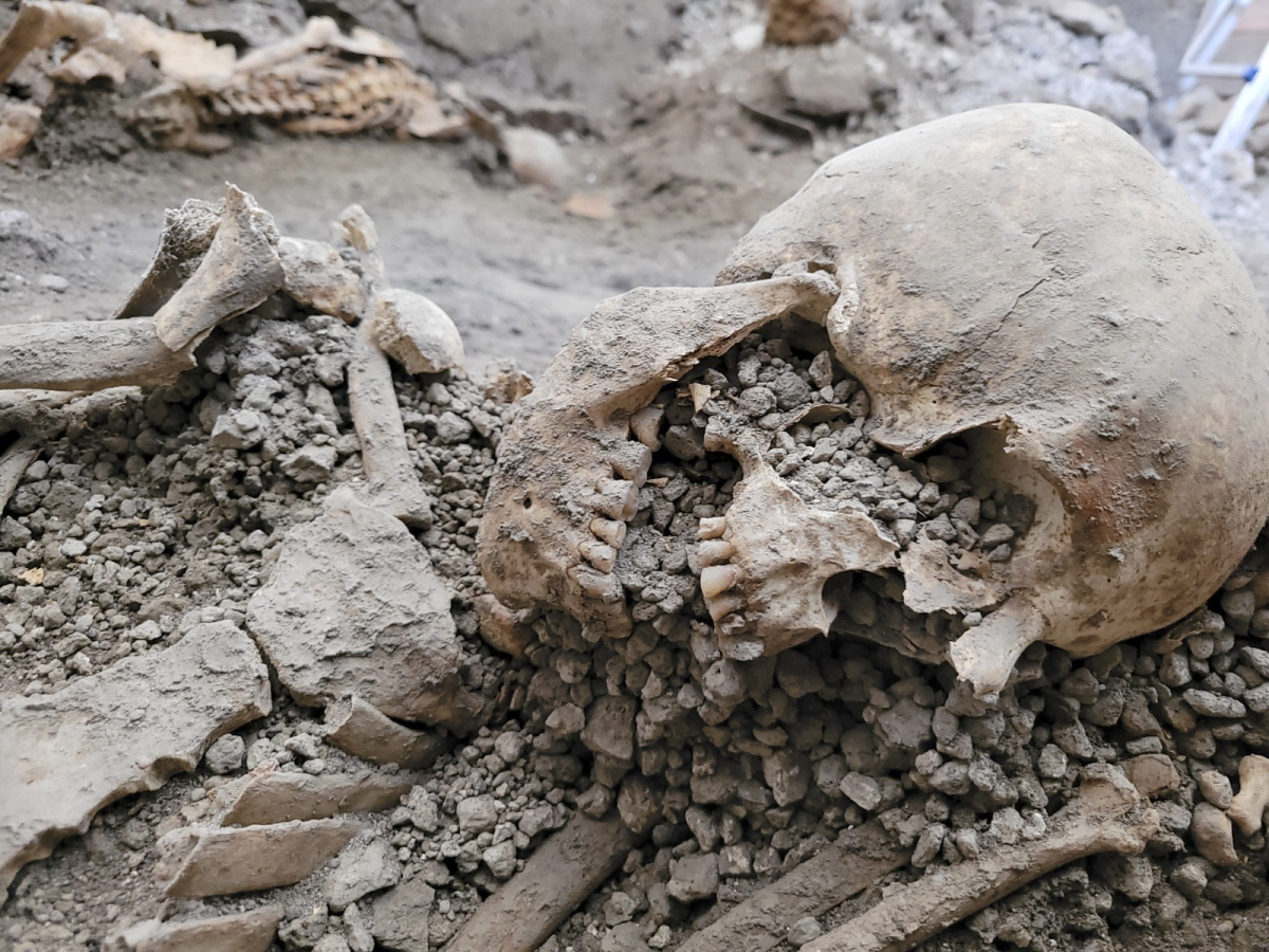 Pompeje, Taliansko, vykopávky, archeológovia