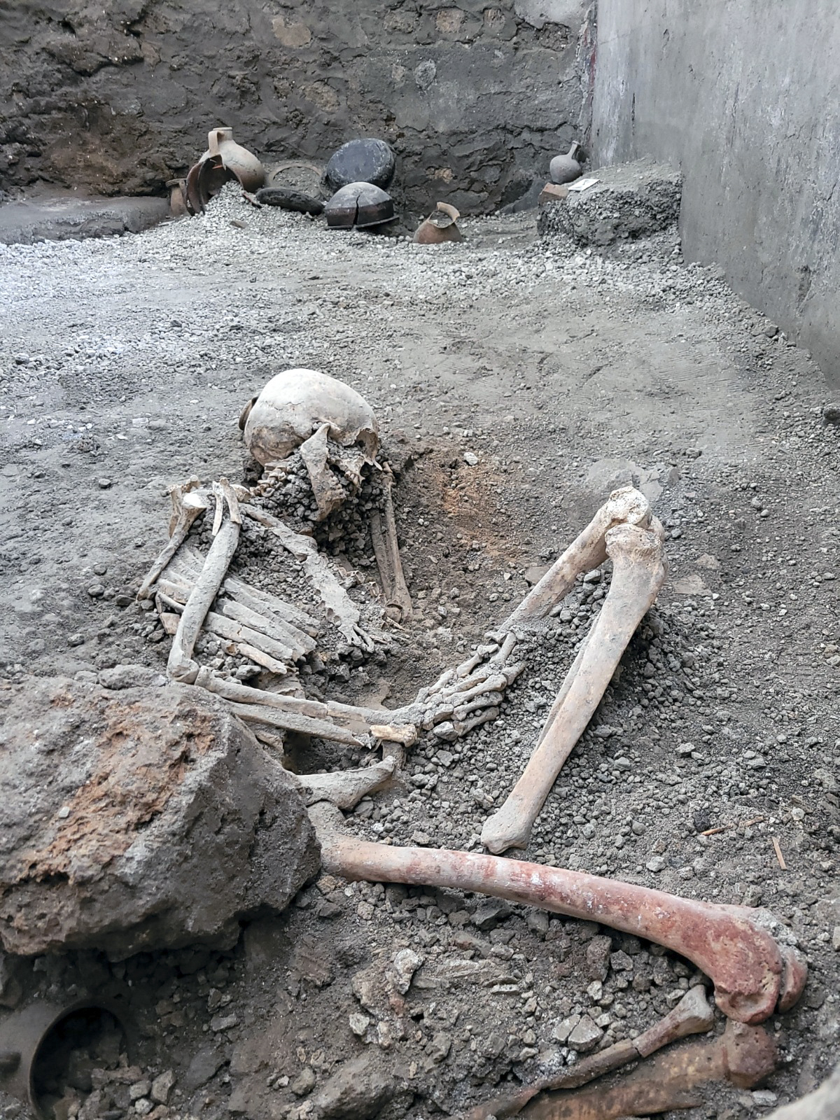 Pompeje, Taliansko, vykopávky, archeológovia