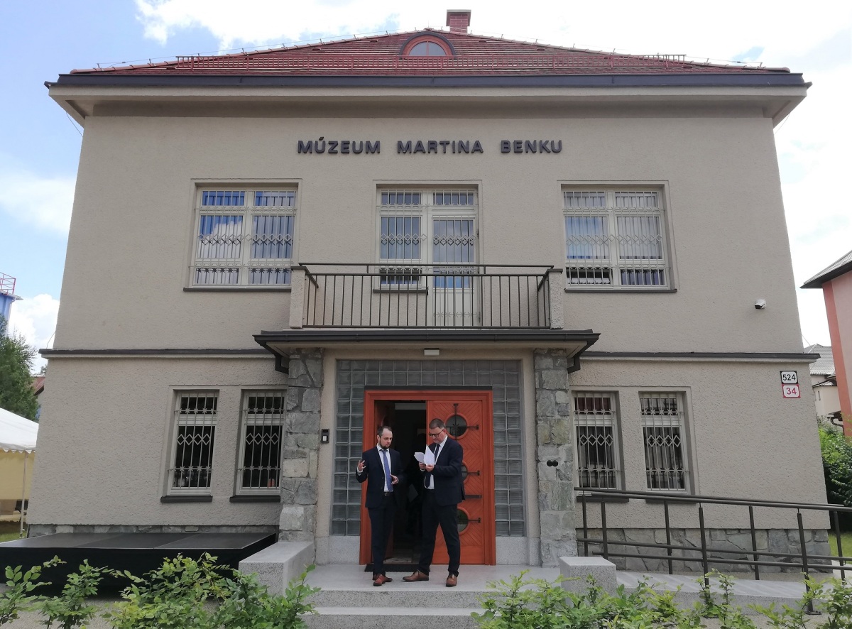 vila, Martin Benka, múzeum, Martin