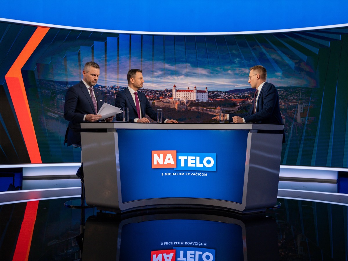 Na telo, Eduard Heger, Peter Pellegrini