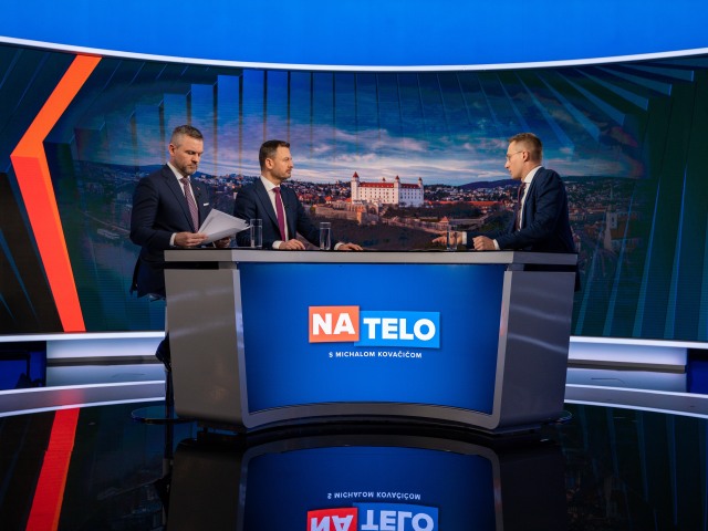 Na telo, Eduard Heger, Peter Pellegrini