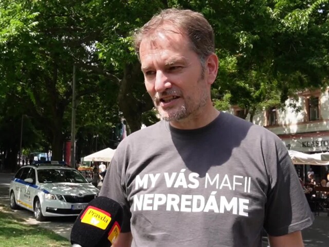 Líder OĽaNO Igor Matovič