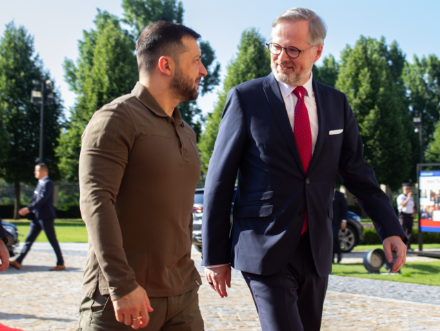 ČR Praha Ukrajina Zelenskyj návšteva uarus