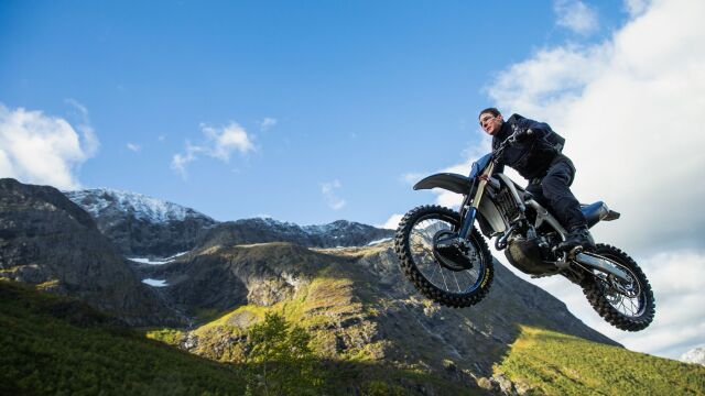 Tom Cruise na snímke z filmu Mission: Impossible - Odplata, 1. časť.