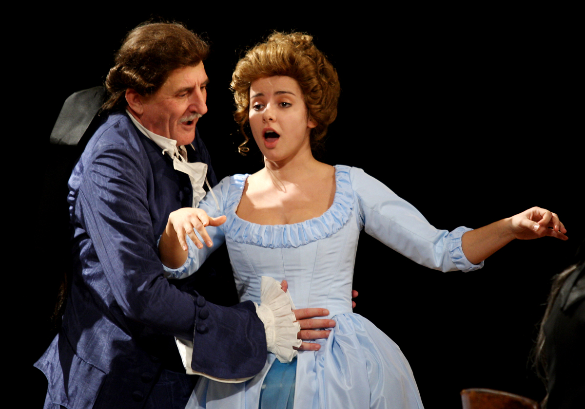 Amadeus  2009  Martin Huba  Antonio Salieri   Lenka Macikova  Katarina Cavallierova   foto Ctibor Bachraty