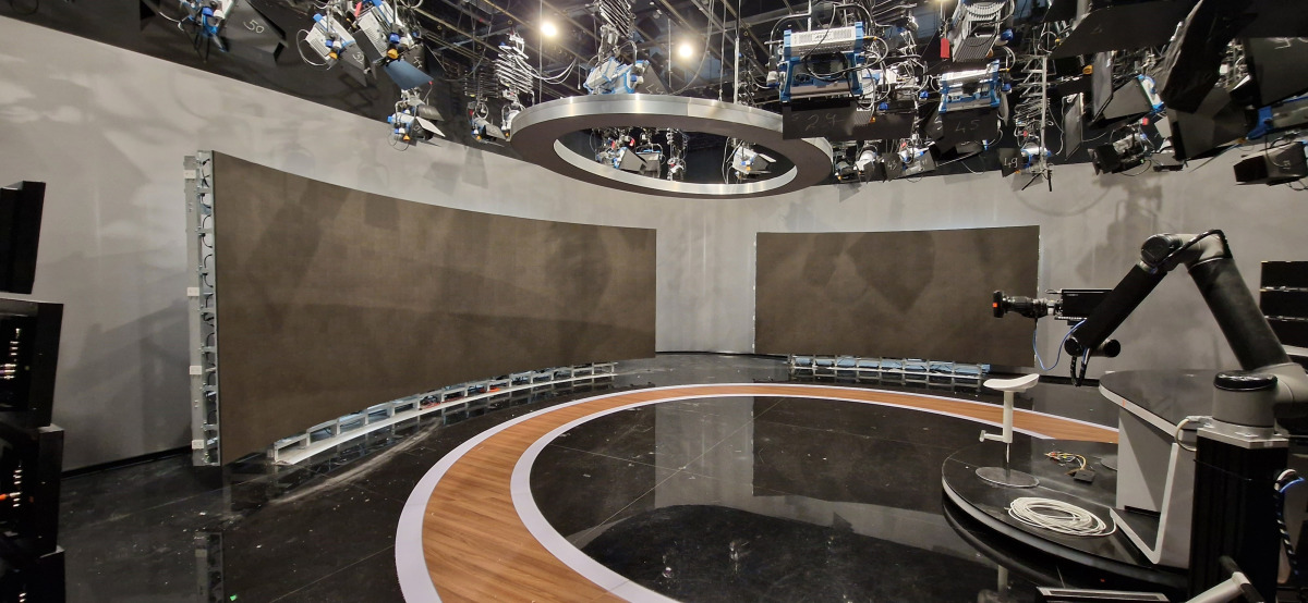 Rekonštrukcia štúdia Televíznych novín