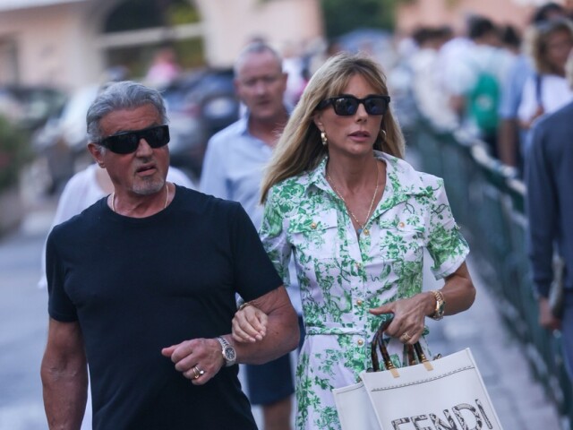 Sylvester Stallone a jeho manželka Jennifer Flavin