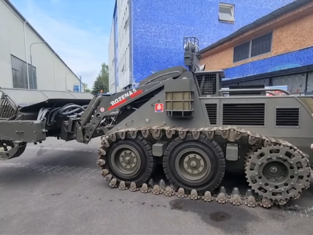 Božena 5, odmínovací systém, Way Industries, Krupina