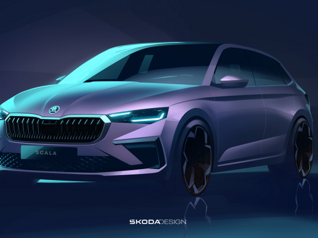 Modernizovaná Škoda Scala (2023)