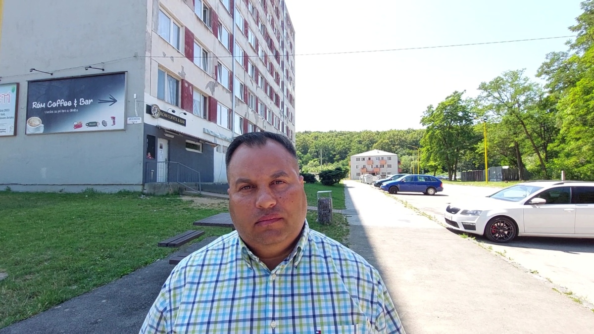 Starosta Lunika IX Marcel Šaňa