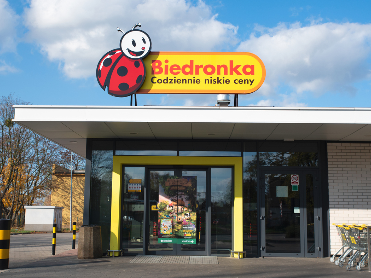 Biedronka.