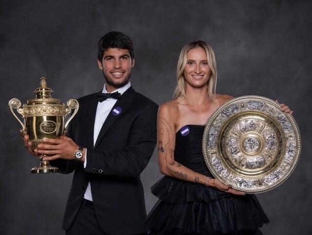 Carlos Alcaraz a Markéta Vondroušová