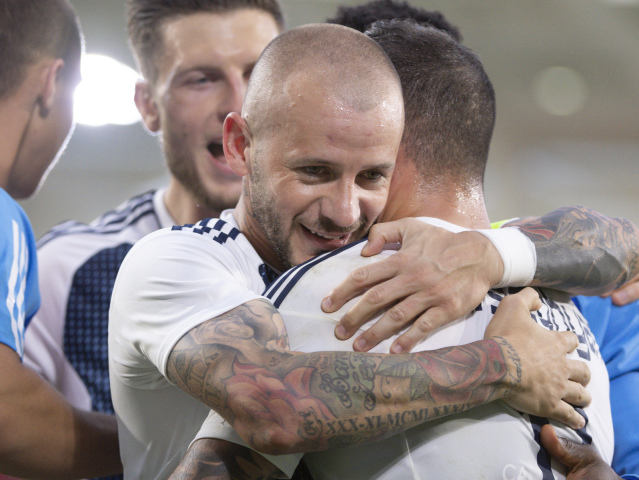 Luxembursko SR Futbal LM 1. predkolo odveta Swift Slovan